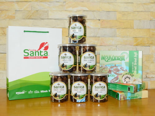 Black garlic Santa - Plastic box 250g