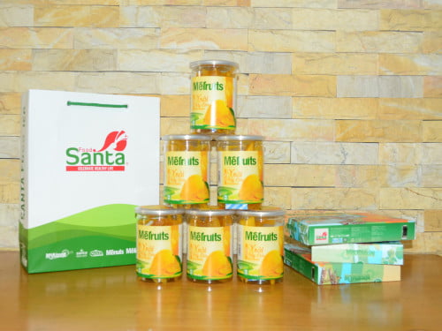 Plastic drying mango Mefruits - Plastic box 250g
